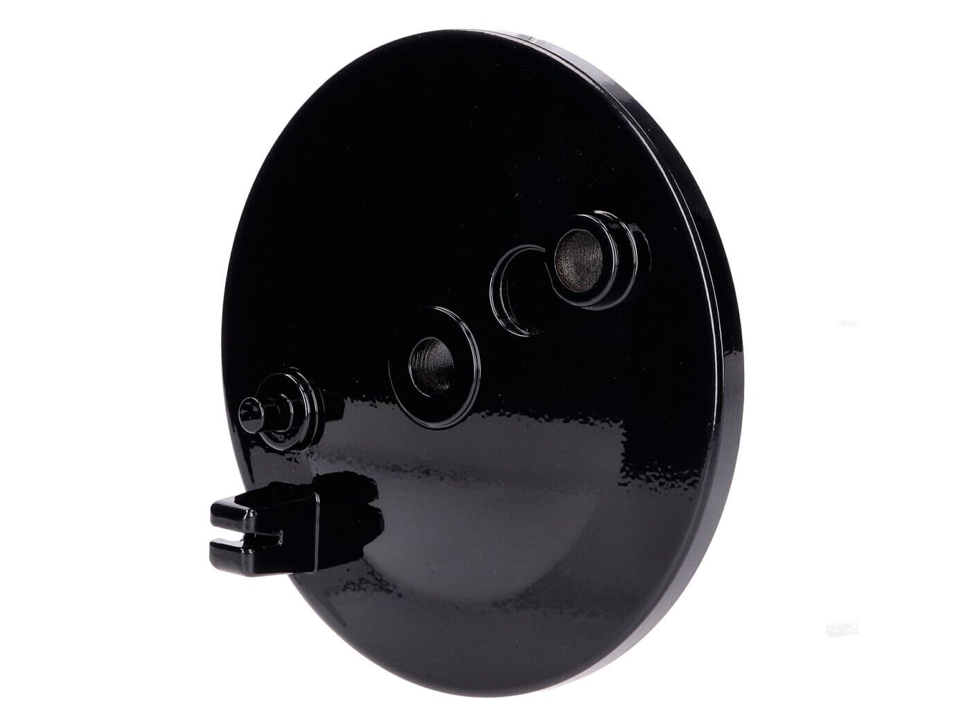 MOF-48794 Piastra freno posteriore senza foro contatto luce freno nero Simson S51, COD: MOF-48794