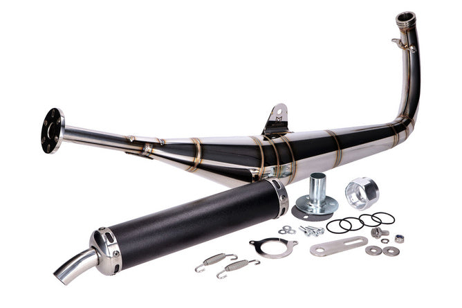 MOF-54207 Scarico Motegra Racing 60-110cc cuciture dorate Simson S50 / S51 / S70