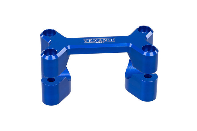 MOF-49707 Attacco manubrio Venandi Dogbone CNC Simson S50 / S51 blu - Billaricambi SRLS