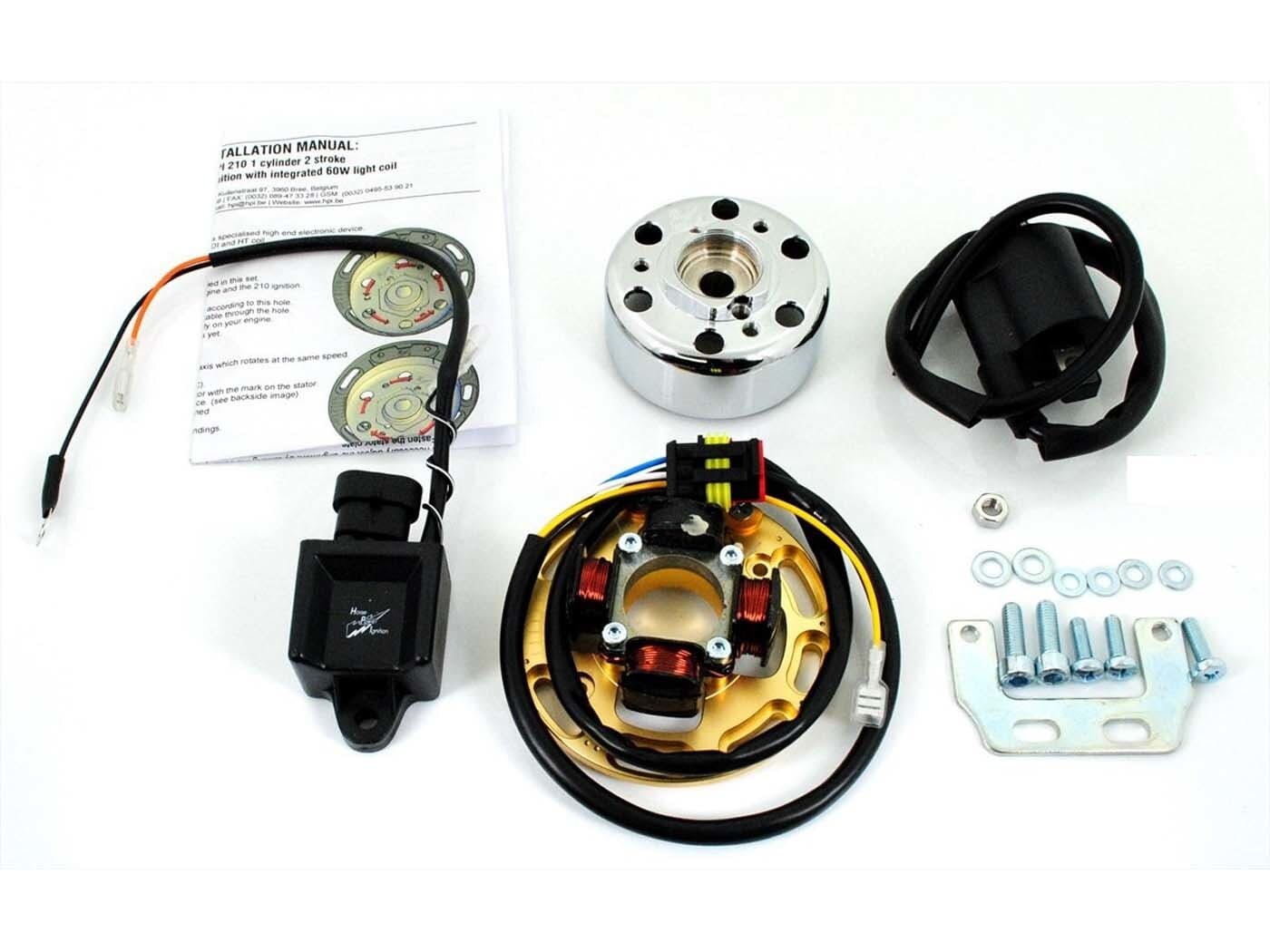 MOF-00041306 Accensione HPI 60W 71mm 310g 90mm Kreidler / Florett / Zündapp / Tomos A35, COD: MOF-00041306