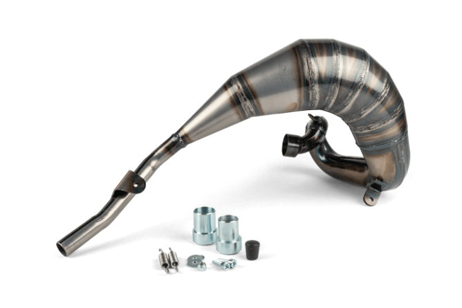 GIA34090HF/BK Exhaust with Giannelli Enduro Black silencer Beta RR Motard up to 2022