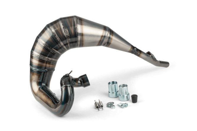 GIA34090HF/BK Exhaust with Giannelli Enduro Black silencer Beta RR Motard up to 2022