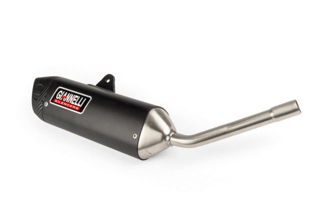 GIA34090HF/BK Exhaust with Giannelli Enduro Black silencer Beta RR Motard up to 2022