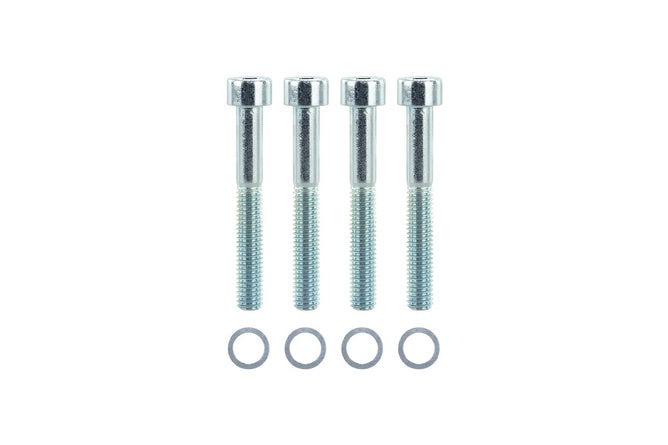 MOF-49706 Attacco manubrio Venandi Dogbone CNC Simson S50 / S51 argento - Billaricambi SRLS