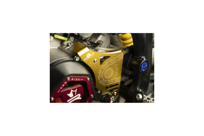 KR801F Protezione pignone con stop bielletta frizione oro