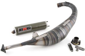 BRK-ESC-04 Barikit Racing 70cc Exhaust, Minarelli AM6 Supermoto