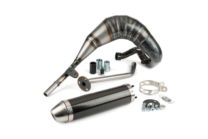 GIA34083HF/CA Giannelli Enduro Carbon Exhaust with Silencer Beta RR 2012 - 2016