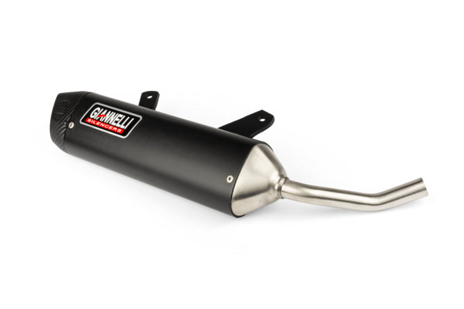 GIA34094HF/BK Scarico silenziatore Giannelli Enduro nero Vent Derapage E5