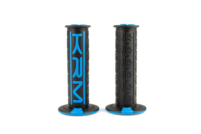 KR839F Manopole KRM Pro Ride nero / blu - Billaricambi SRLS