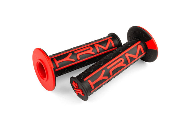 KR840F Manopole KRM Pro Ride nero / rosso - Billaricambi SRLS
