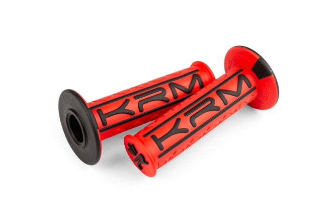 KR842F Manopole KRM Pro Ride rosso / nero