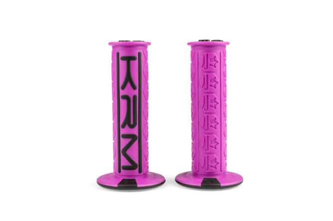 KR843F Manopole KRM Pro Ride viola / nero - Billaricambi SRLS