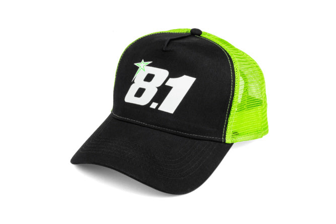 OPU021 Cappello Trucker Ottopuntouno 8.1 Verde / Nero