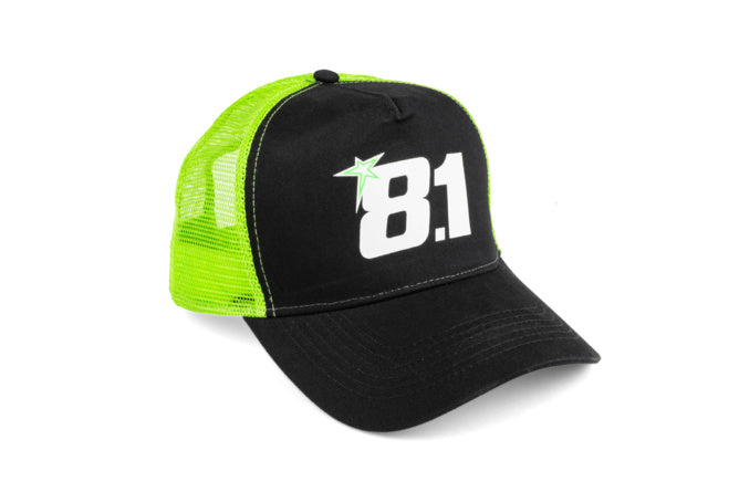 OPU021 Cappello Trucker Ottopuntouno 8.1 Verde / Nero