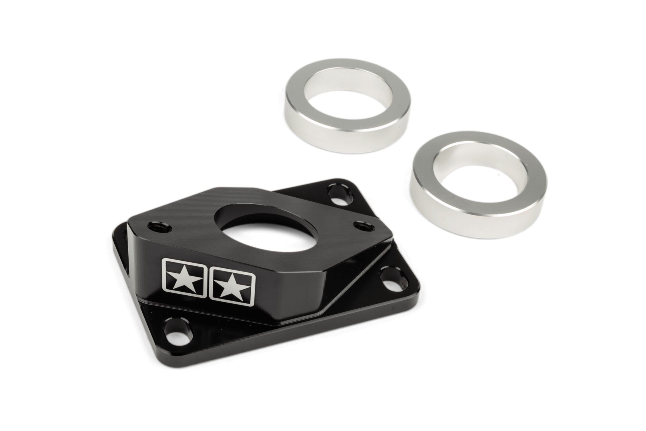 S6-3318807/BK Collettore aspirazione AM6 / Derbi Stage6 High Flow MK2 28mm Nero, COD: S6-3318807/BK