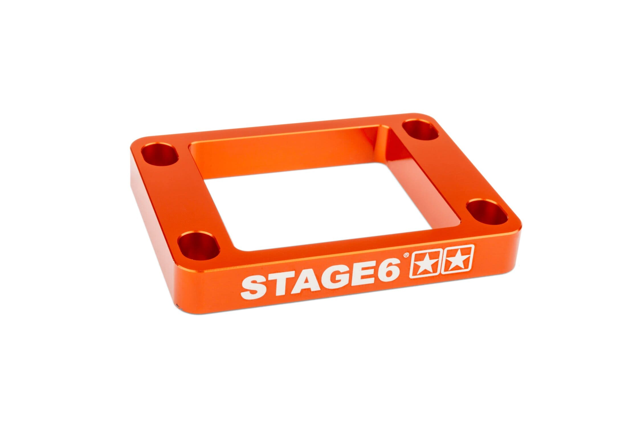 S6-3318809/OR Distanziale valvola lamellare 10mm AM6 / Derbi Stage6 Arancione, COD: S6-3318809/OR