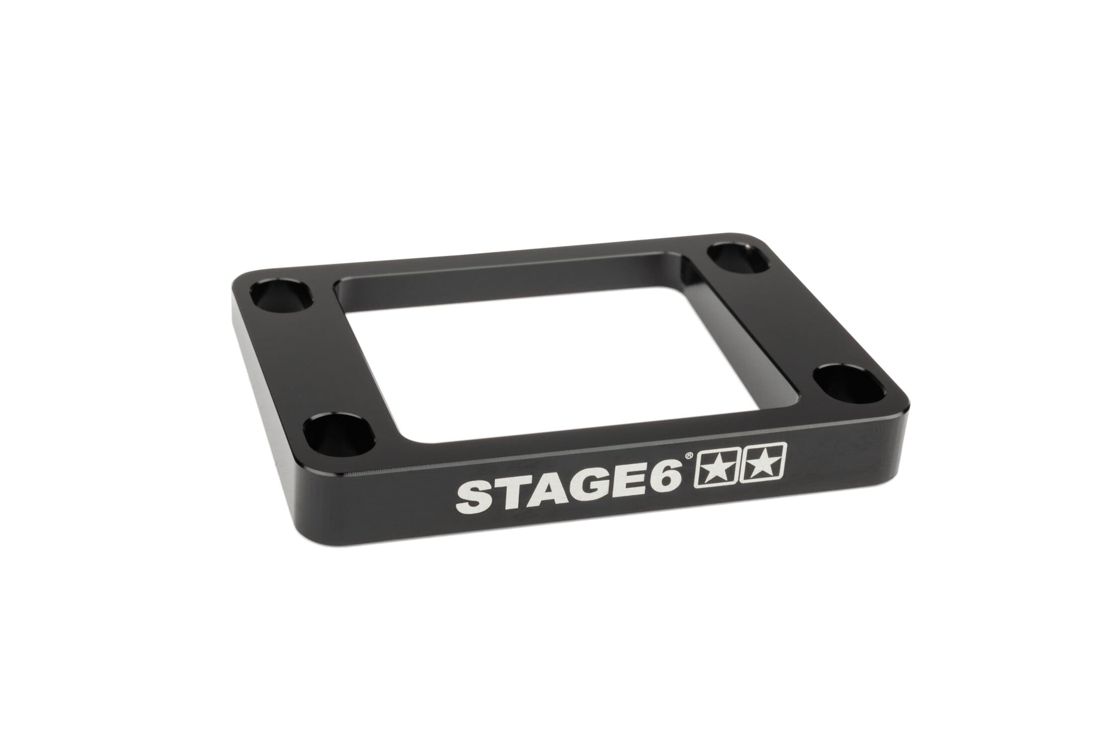 S6-3318811/BK Distanziale valvola lamellare inclinato 5° AM6 / Derbi Stage6 Nero, COD: S6-3318811/BK