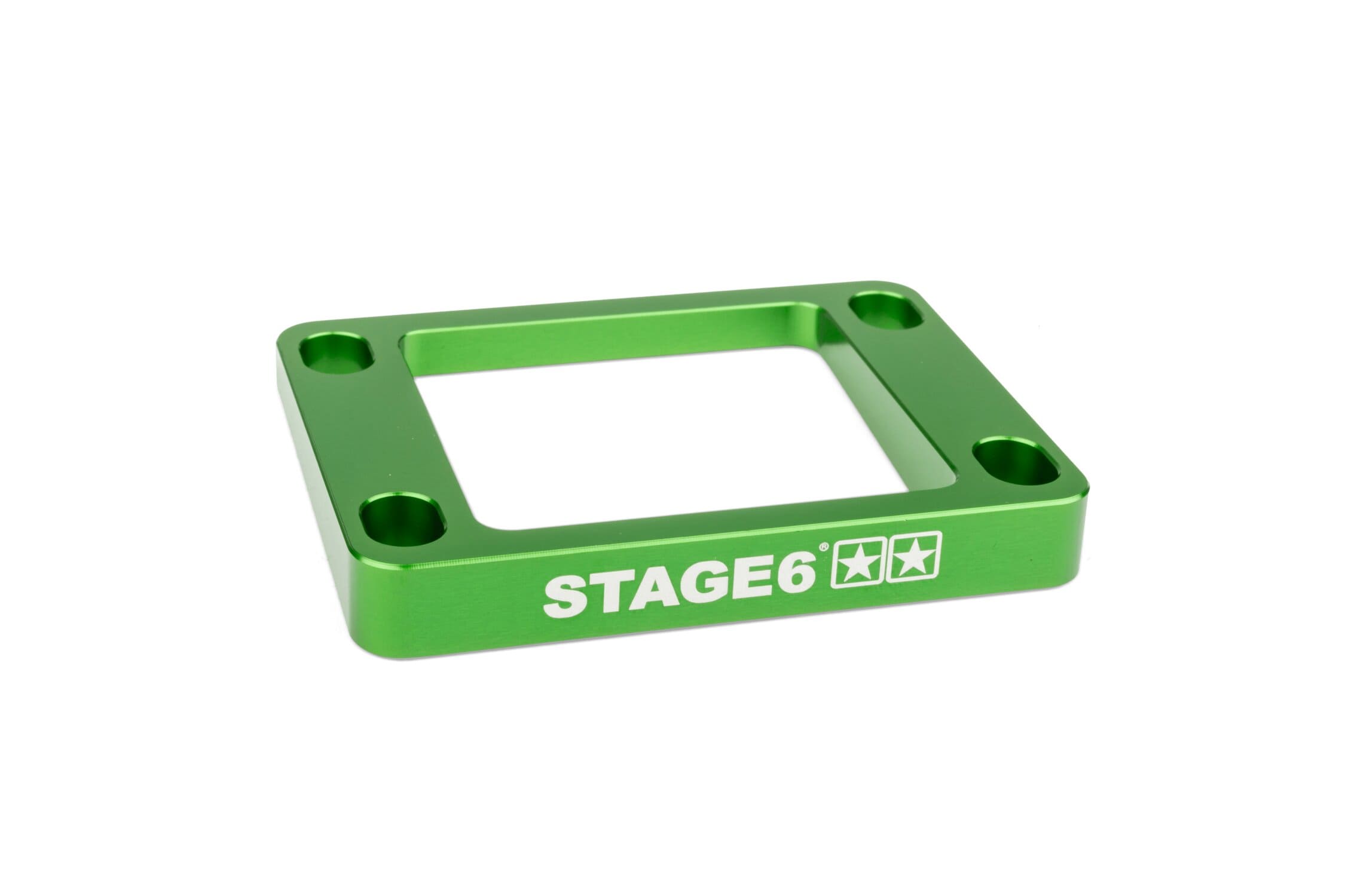 S6-3318811/GR Distanziale valvola lamellare inclinato 5° AM6 / Derbi Stage6 Verde, COD: S6-3318811/GR