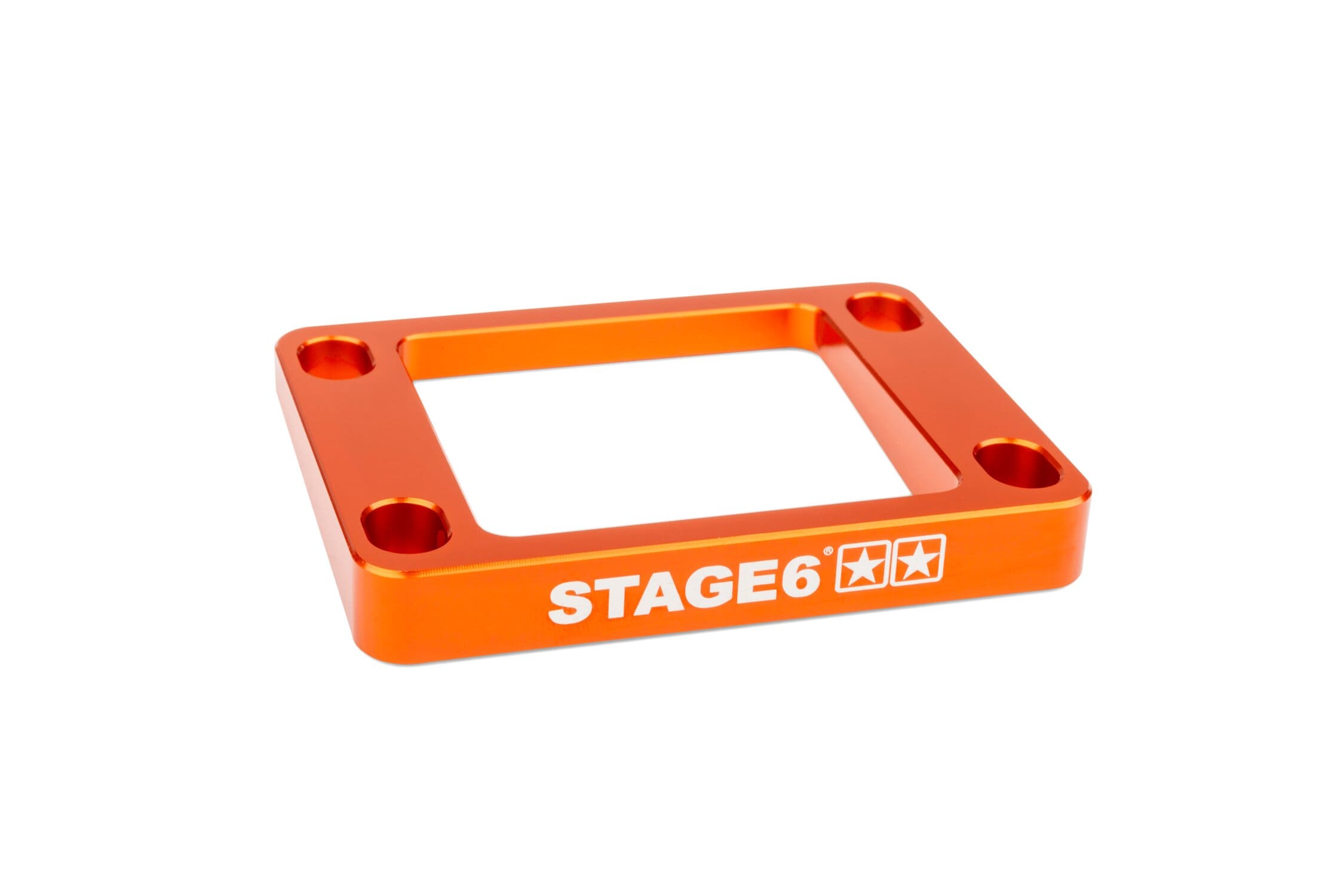 S6-3318811/OR Distanziale valvola lamellare inclinato 5° AM6 / Derbi Stage6 Arancione, COD: S6-3318811/OR