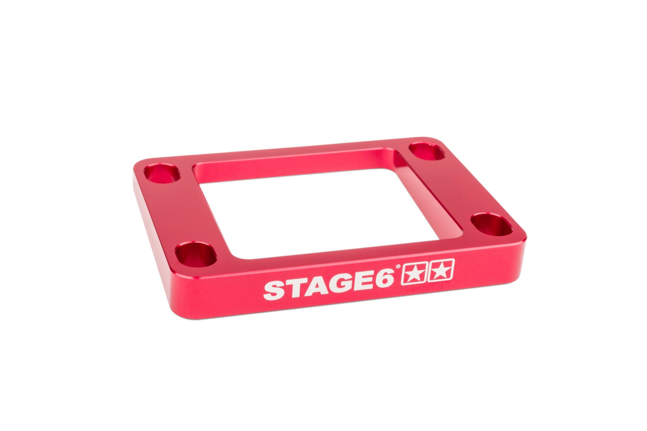 S6-3318811/RE Distanziale valvola lamellare inclinato 5° AM6 / Derbi Stage6 Rosso, COD: S6-3318811/RE