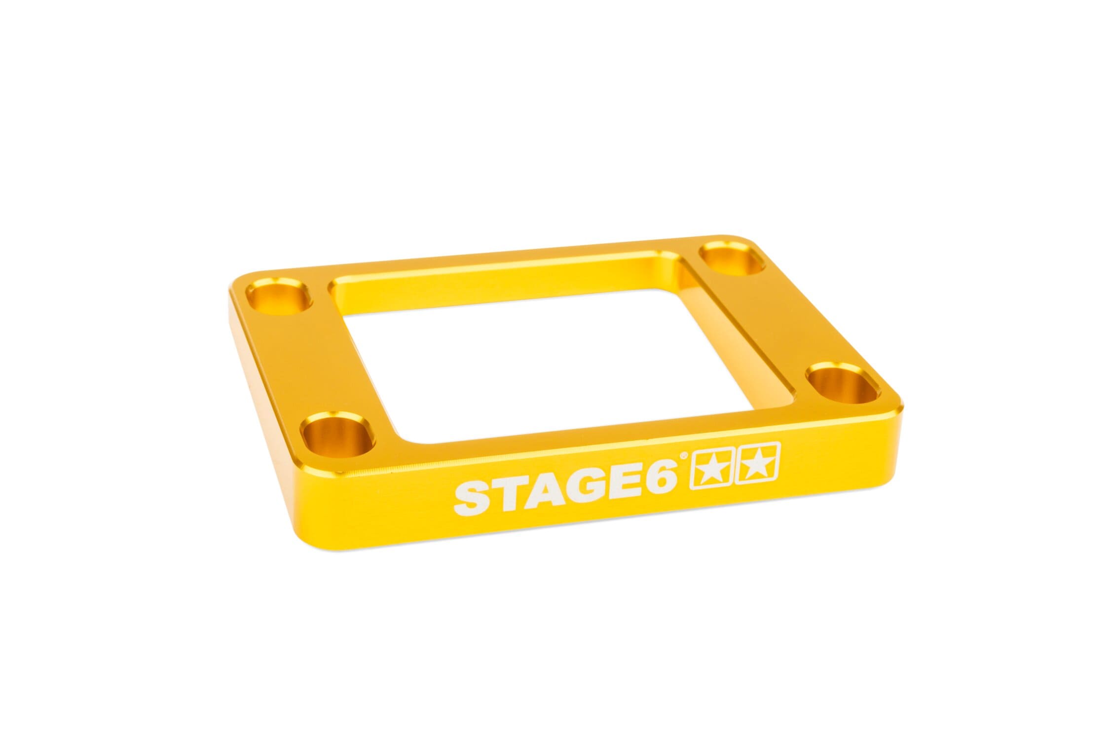 S6-3318811/YE Distanziale valvola lamellare inclinato 5° AM6 / Derbi Stage6 Giallo, COD: S6-3318811/YE