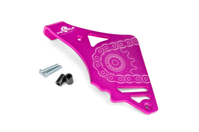 KR803F Protezione pignone con stop bielletta frizione rosa - Billaricambi SRLS