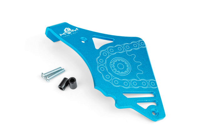 KR806F Protezione pignone con stop bielletta frizione turchese