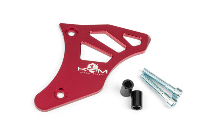 KR821F Protezione pignone KRM Derbi rosso - Billaricambi SRLS