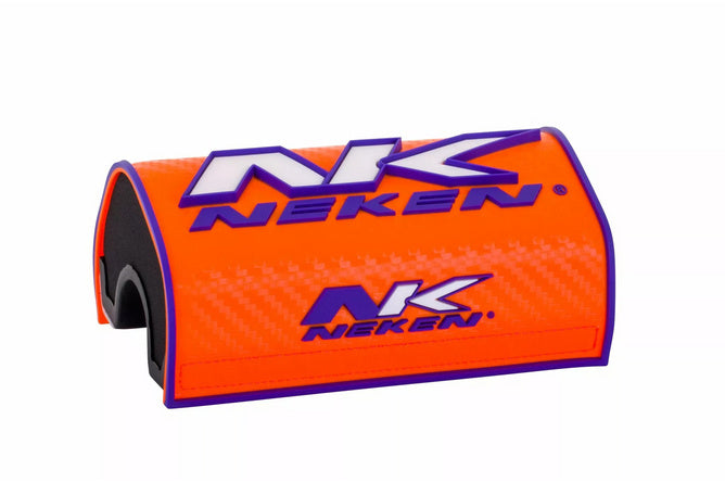NEK-PADV3D-SE-ORF Paracolpi manubrio Fatbar Neken 3D Arancione Fluo