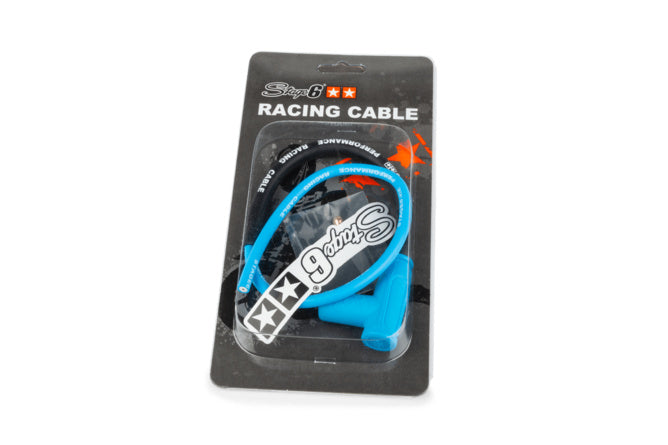 S6-4510001/BL Spark plug cable with cap Stage6 Blue