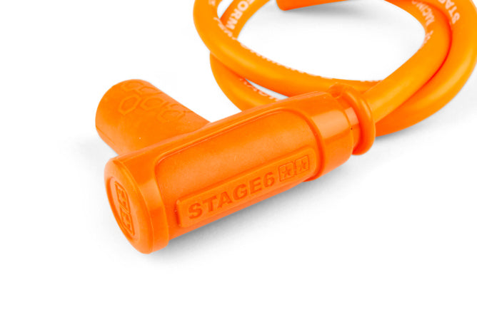 S6-4510001/OR Spark plug cable with cap Stage6 Orange