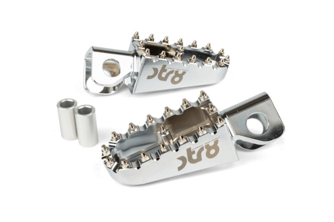 STR-220.20/SI Poggiapiedi Derbi STR8 CNC Grooves (set)
