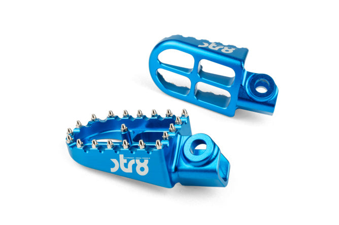 STR-220.22/BL Repose-pieds Rieju MRT STR8 CNC Bleu (Jeu)