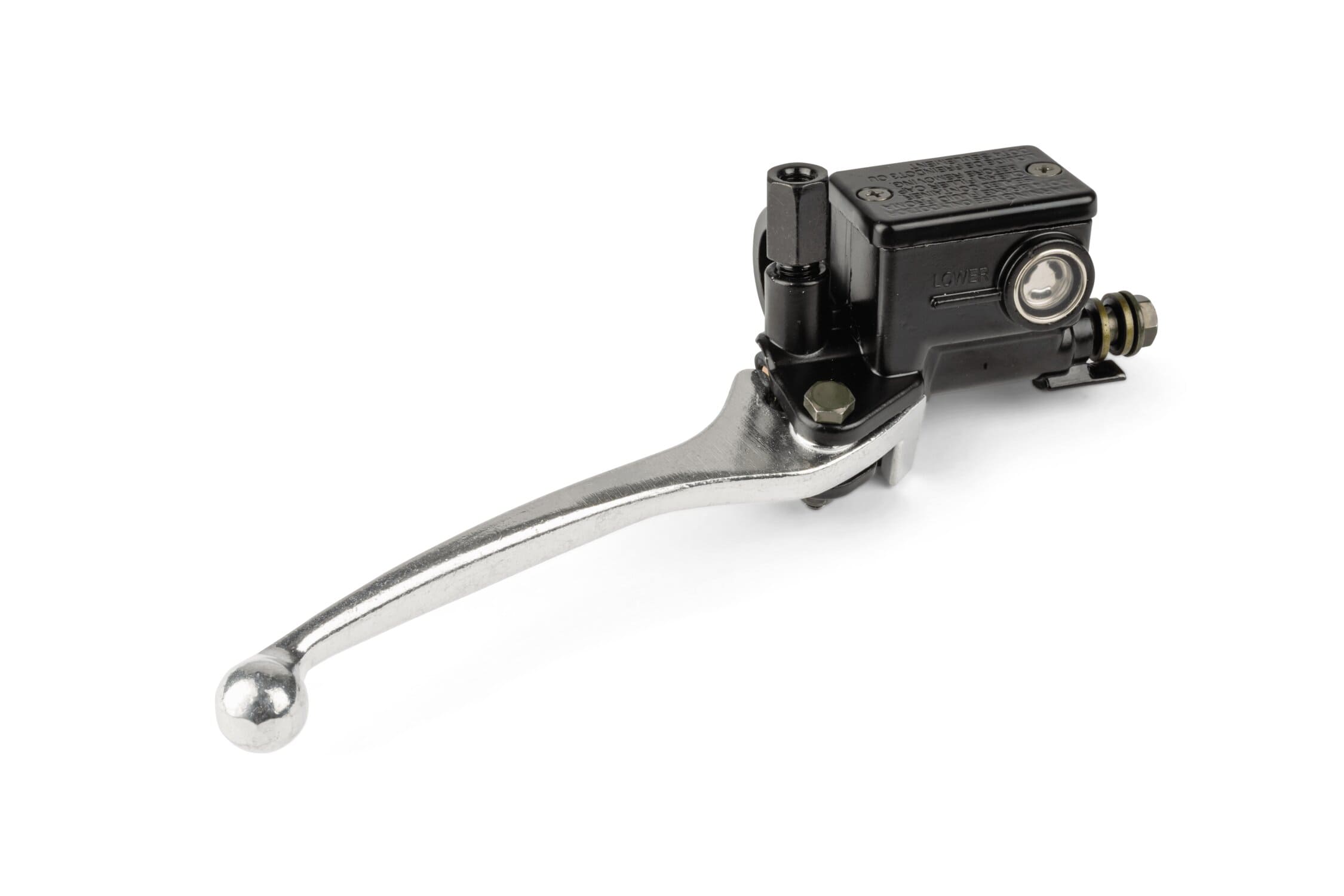 MF45.00019 Pompa Freno anzeriore con leva e supporto specchietto M8, COD: MF45.00019