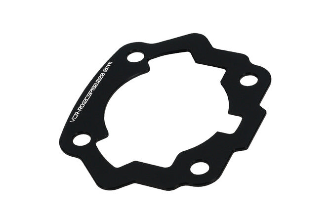 VCR-RD12CSP192.020 Distanziale base cilindro 2mm Voca Derbi Euro 2 Nero - Billaricambi SRLS