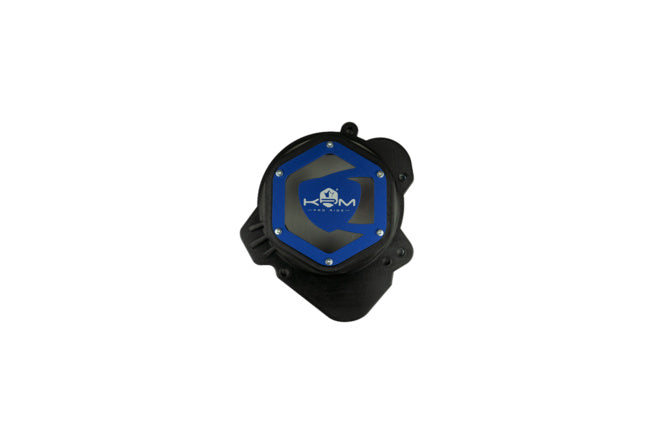 KR881F Coperchio accensione KRM Derbi blu scuro reversibile