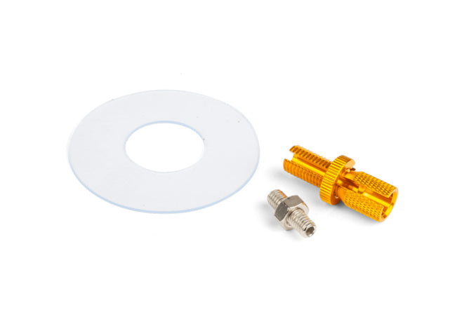 MF45.00016/GO Comando gas rapido MotoForce Racing CNC alluminio dorato