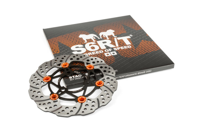 S6-1219902 Disco freno flottante 220 mm - 3 fori Stage6 R/T Pit Bike