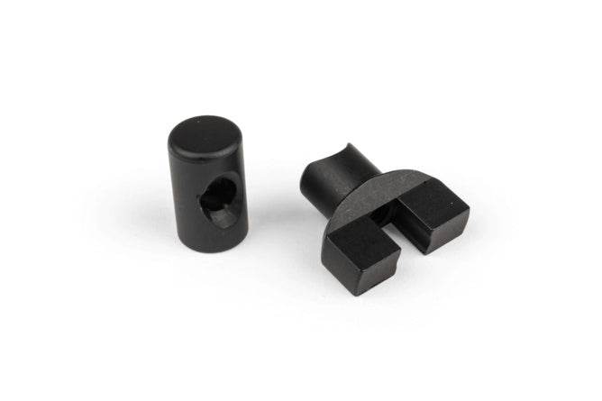 STR-559.01/BK Brake Cable Adjuster Set M6 Aluminum Black