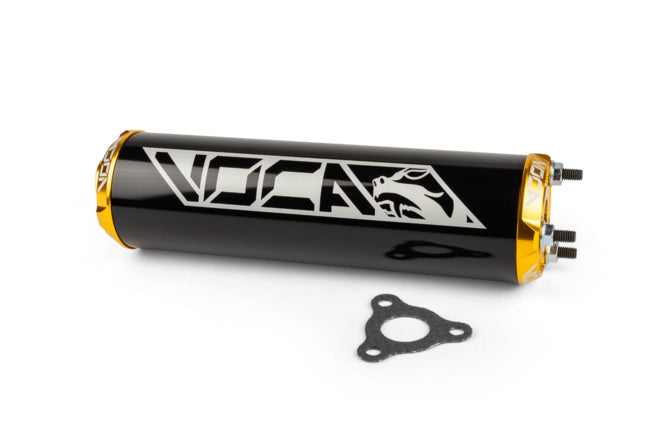 VCR-RD30400/BKGO Silenziatore Voca Alu CNC nero / dorato
