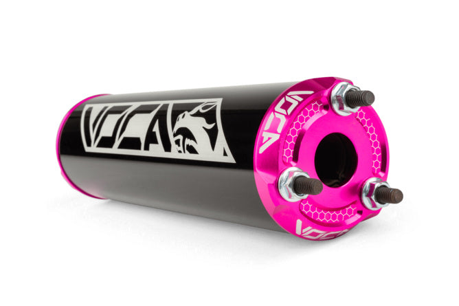 VCR-RD30400/BKPI Silenziatore Voca Alu CNC nero / rosa - Billaricambi SRLS