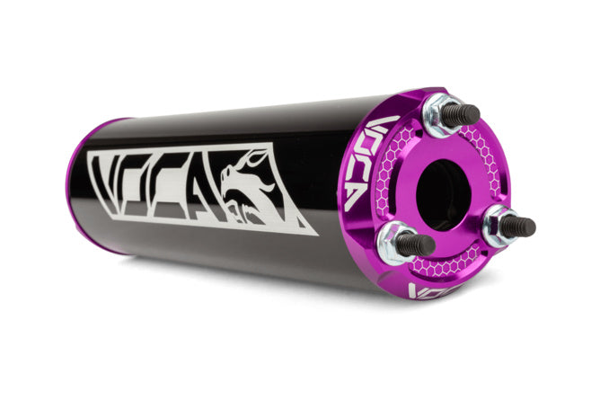 VCR-RD30400/BKPU Silenziatore Voca Alu CNC nero / viola - Billaricambi SRLS