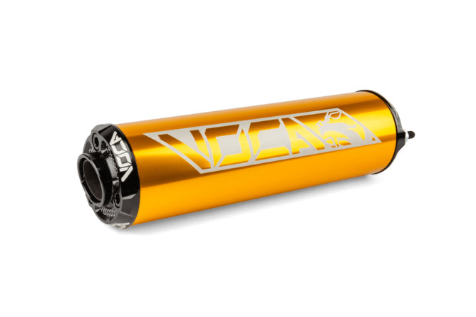 VCR-RD30400/GOBK Silenziatore Voca Alu CNC dorato / nero