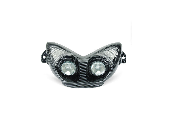 A201373 Faro con frecce Yamaha Aerox fino 2013 look carbone - Billaricambi SRLS
