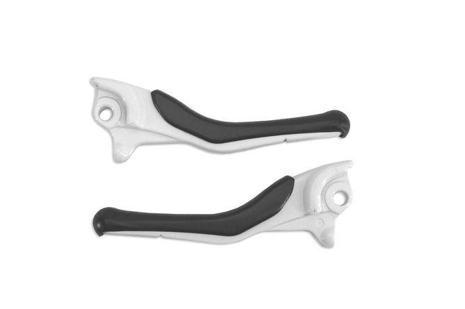 A332025A Leva freno Yamaha Aerox bianco (set) - Billaricambi SRLS
