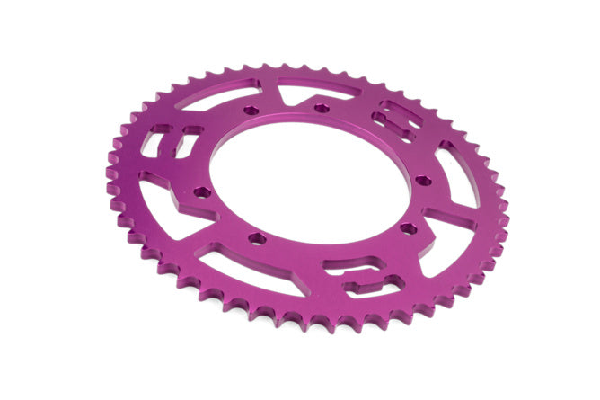 CGN533902 Corona 53 denti - 428 Doppler alluminio CNC viola Sherco Enduro 50