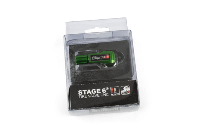 S6-151300/GR Valvola pneumatico 90° Stage6 verde