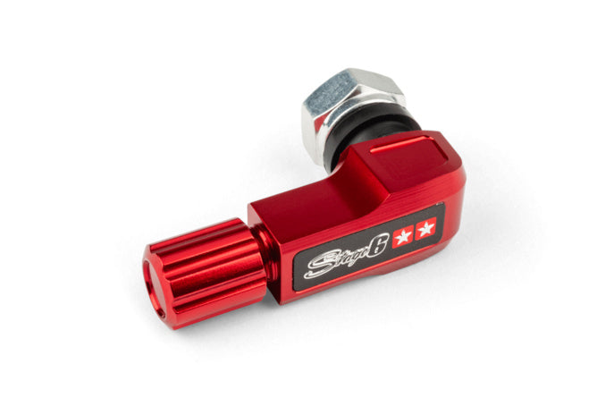 S6-151300/RE Valvola pneumatico 90° Stage6 rosso