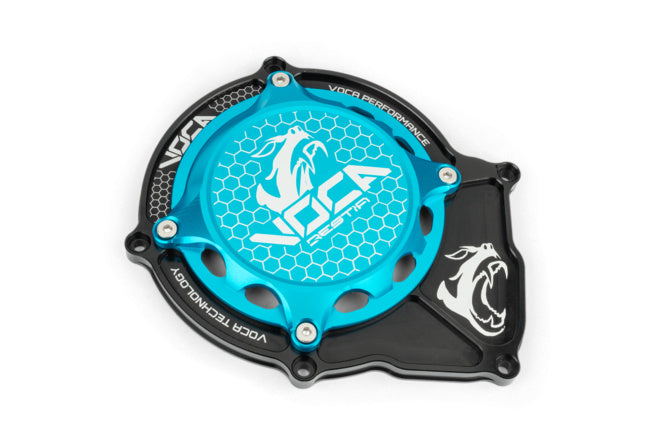 VCR-RD10188.COVER.2/CY Voca Alu CNC Turquoise Ignition Cover Cap AM6
