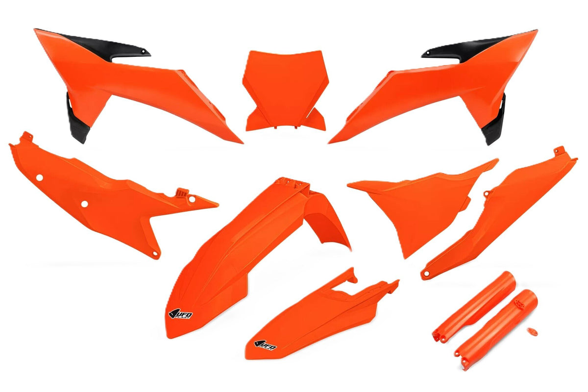 UF-KTKIT532F@FFLU Kit plastiche UFO KTM SX / SX-F 2025 Arancione Fluo